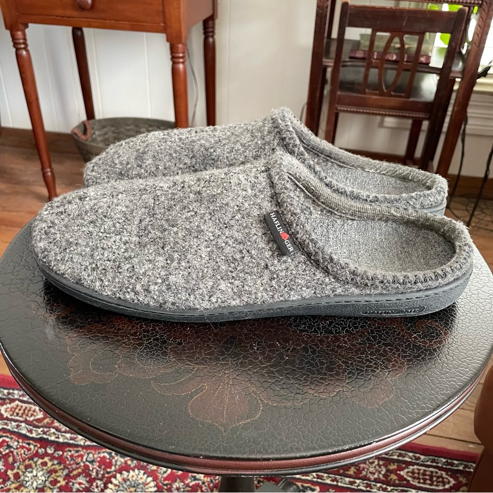 Haflinger 100% Wool Slippers mens size 60/US 16